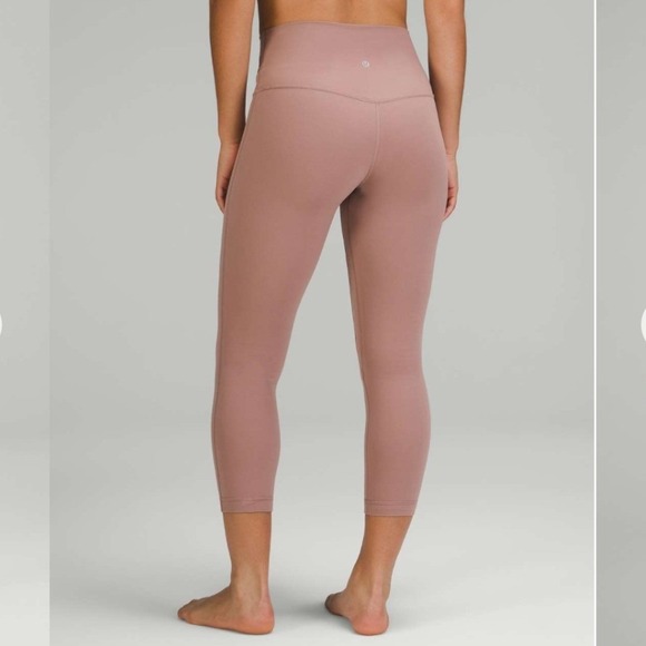 Lululemon Pants - Lululemon Align High-Rise Crop 23 Size 10 Twilight Rose W6BGLS Leggings